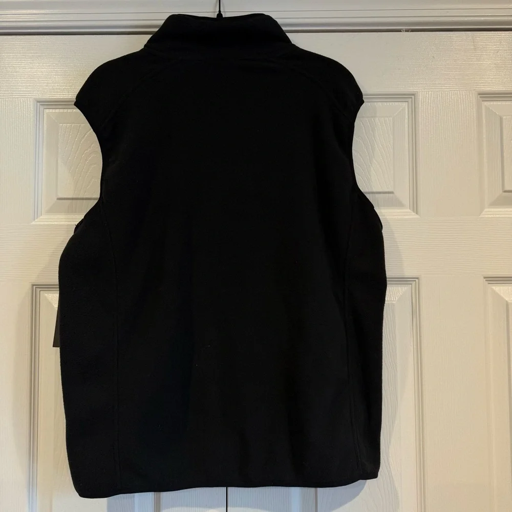 NFL Baltimore Ravens Fleece Vest Men's Medium Black New - Picture 5 of 9